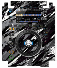 Pioneer DJ CDJ 3000 incl. SIDES Skin Sparkasm Black