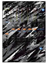 Pioneer DJ DJM 900 NEXUS 2 Skin Sparkasm Black