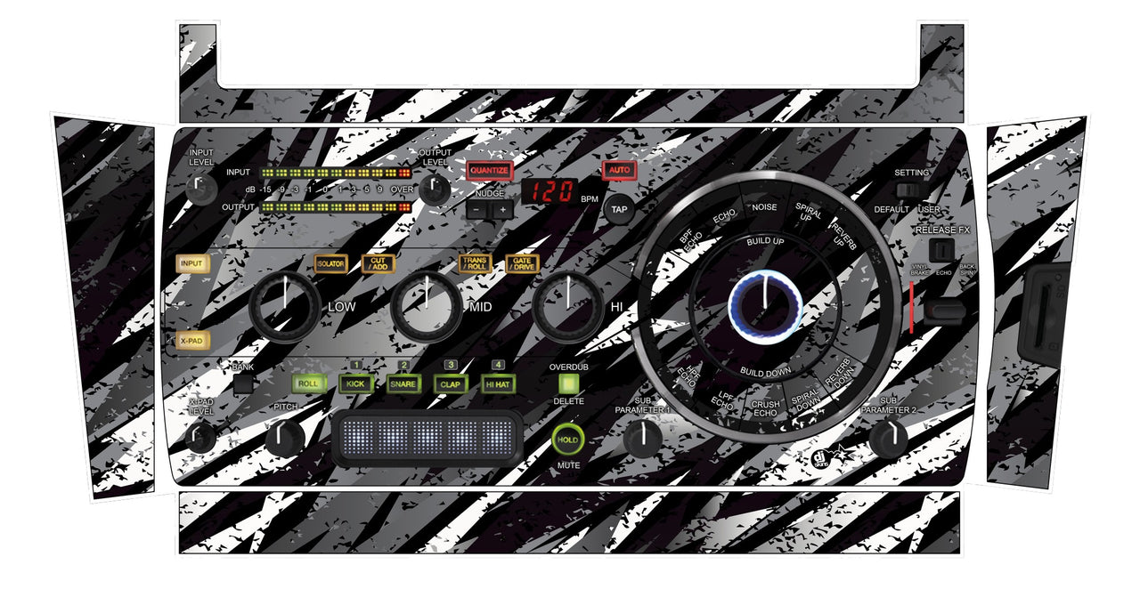 Pioneer DJ RMX 1000 Skin Sparkasm Black