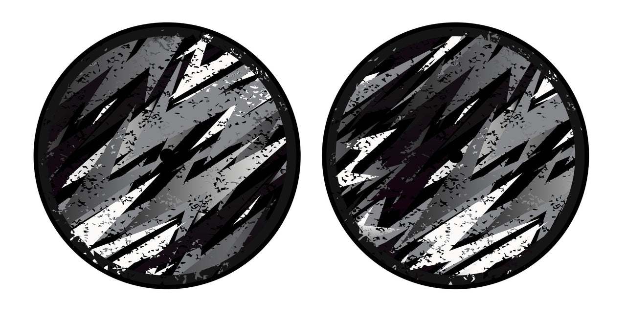 Universal Vinyl Labelsticker (12.5 cm - LARGE) Skin Sparkasm Black