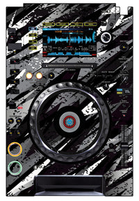 Pioneer DJ CDJ 2000 Skin Sparkasm Black