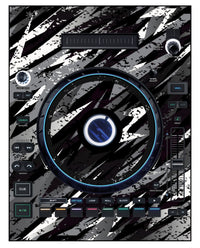 Denon DJ LC 6000 Skin Sparkasm Black