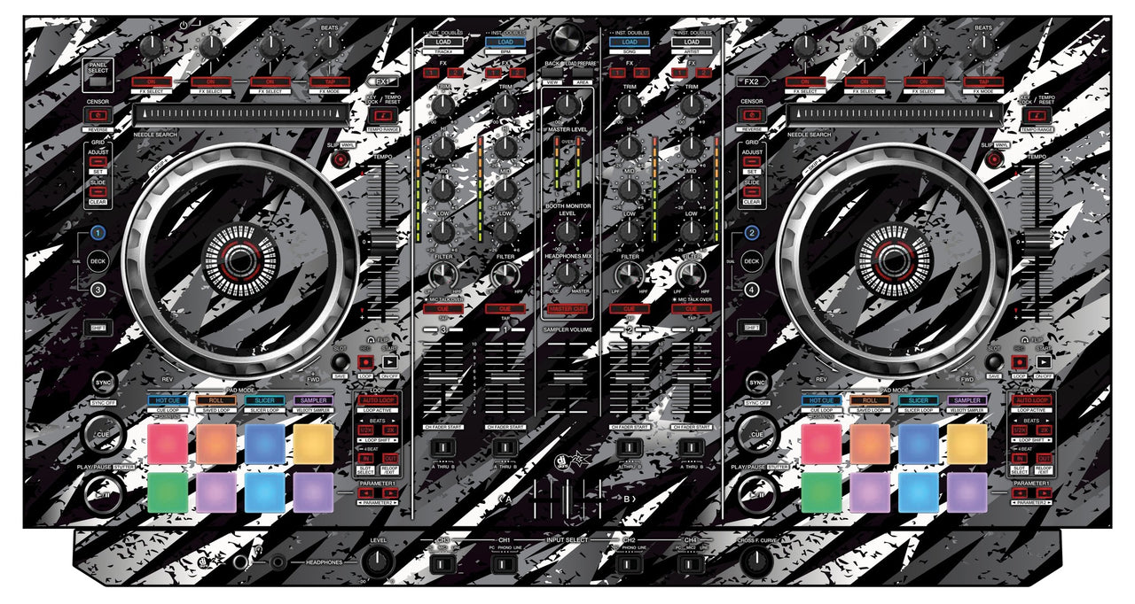 Pioneer DJ DDJ SX 2 Skin Sparkasm Black