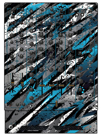 Allen and Heath XONE 96 Skin Sparkasm Blue Light