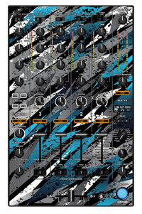 Pioneer DJ DDJ 1000 MIXER Skin Sparkasm Blue Light