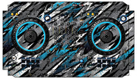 Pioneer DJ DDJ FLX6 Skin Sparkasm Blue Light