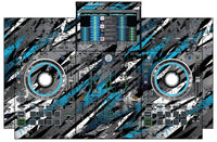Denon DJ PRIME 4 Skin Sparkasm Blue Light