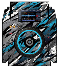 Pioneer DJ XDJ 1000 Skin Sparkasm Blue Light