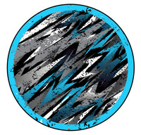 Universal Slipmat 12 Inch Skin Sparkasm Blue Light