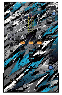 Pioneer DJ DJM 450 Skin Sparkasm Blue Light