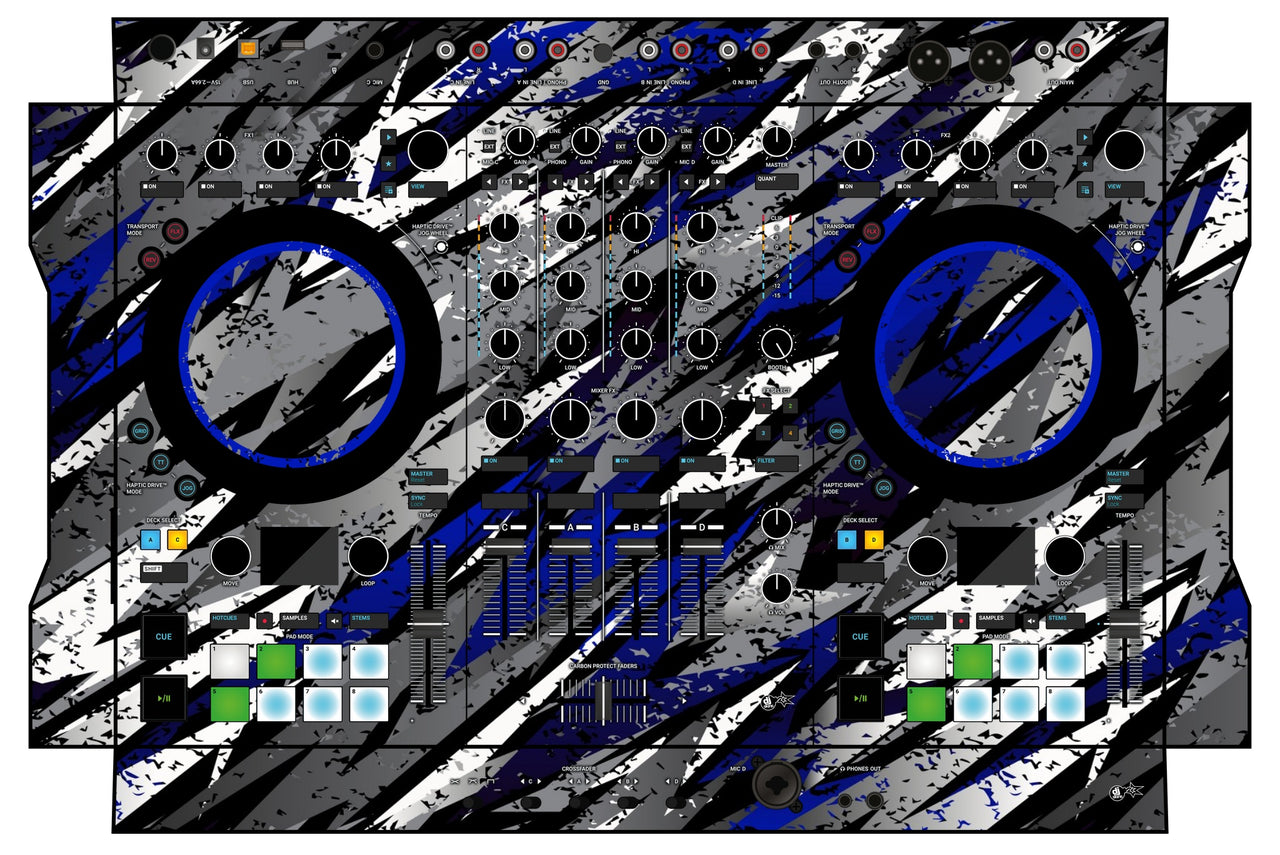 Native Instruments S4 MK3 Skin Sparkasm Blue