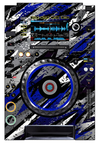 Pioneer DJ CDJ 2000 NEXUS Skin Sparkasm Blue