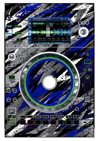 Denon DJ SC 5000 Skin Sparkasm Blue