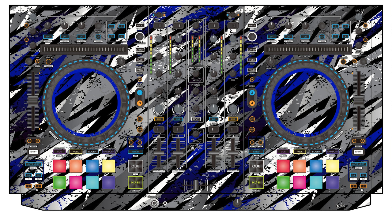 Denon DJ MC 7000 Skin Sparkasm Blue