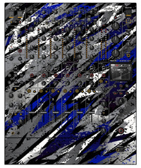 Pioneer DJ DJM V10 LF Skin Sparkasm Blue