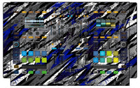 Native Instruments S8 Skin Sparkasm Blue