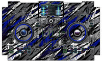 Denon DJ PRIME 2 Skin Sparkasm Blue