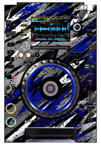 Pioneer DJ CDJ 2000 Skin Sparkasm Blue