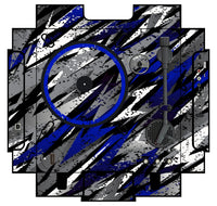 Numark PT 01 incl. Sides Skin Sparkasm Blue