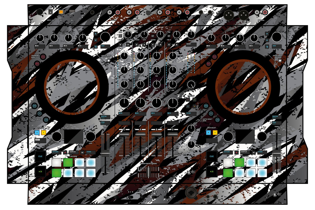 Native Instruments S4 MK3 Skin Sparkasm Brown