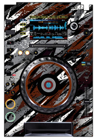 Pioneer DJ CDJ 2000 Skin Sparkasm Brown