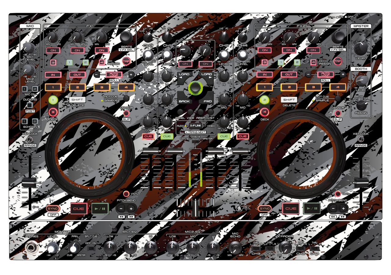 Denon DJ MC 6000 MK2 Skin Sparkasm Brown