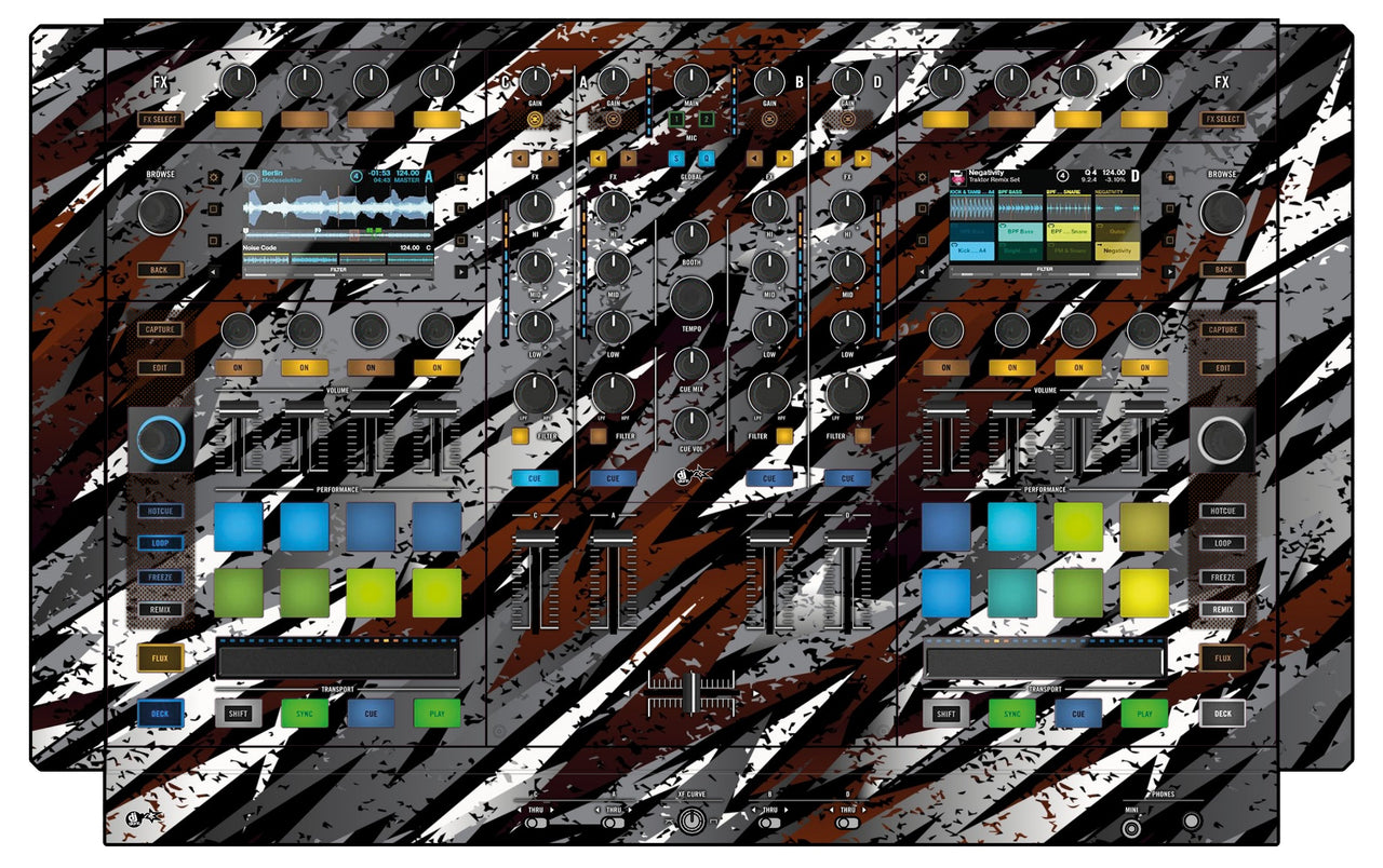 Native Instruments S8 Skin Sparkasm Brown