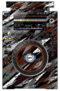 Pioneer DJ CDJ 3000 Skin Sparkasm Brown