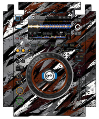 Pioneer DJ CDJ 3000 incl. SIDES Skin Sparkasm Brown
