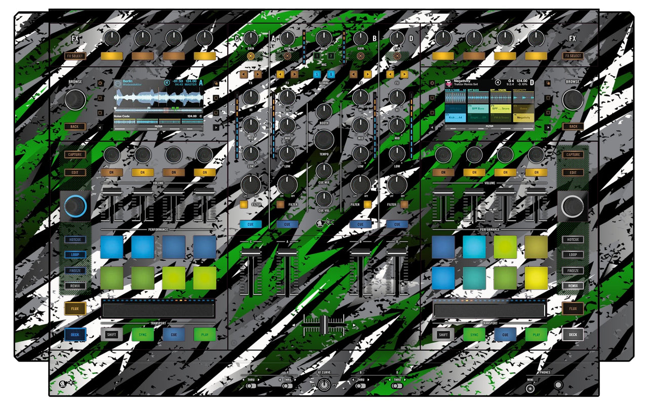 Native Instruments S8 Skin Sparkasm Green
