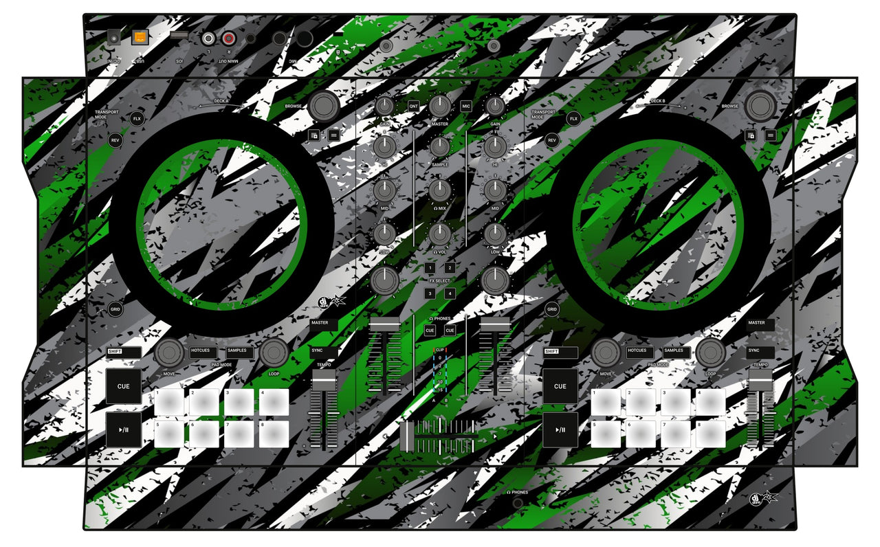 Native Instruments S2 MK3 Skin Sparkasm Green