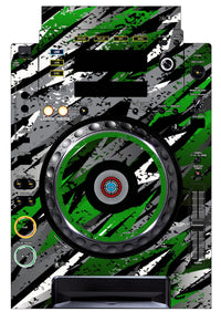 Pioneer DJ CDJ 900 Skin Sparkasm Green