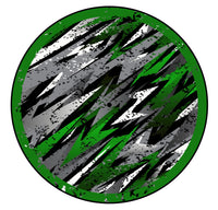 Universal Slipmat 12 Inch Skin Sparkasm Green