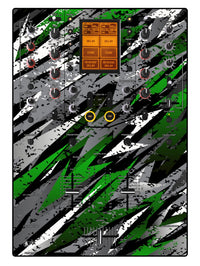 Pioneer DJ DJM 909 Skin Sparkasm Green