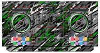 Pioneer DJ DDJ SX 2 Skin Sparkasm Green