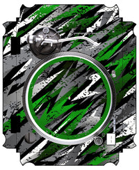 Technics 1200 / 1210 MK2 VERTICAL Skin Sparkasm Green