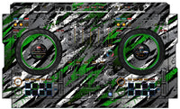 Pioneer DJ DDJ FLX10 Skin Sparkasm Green