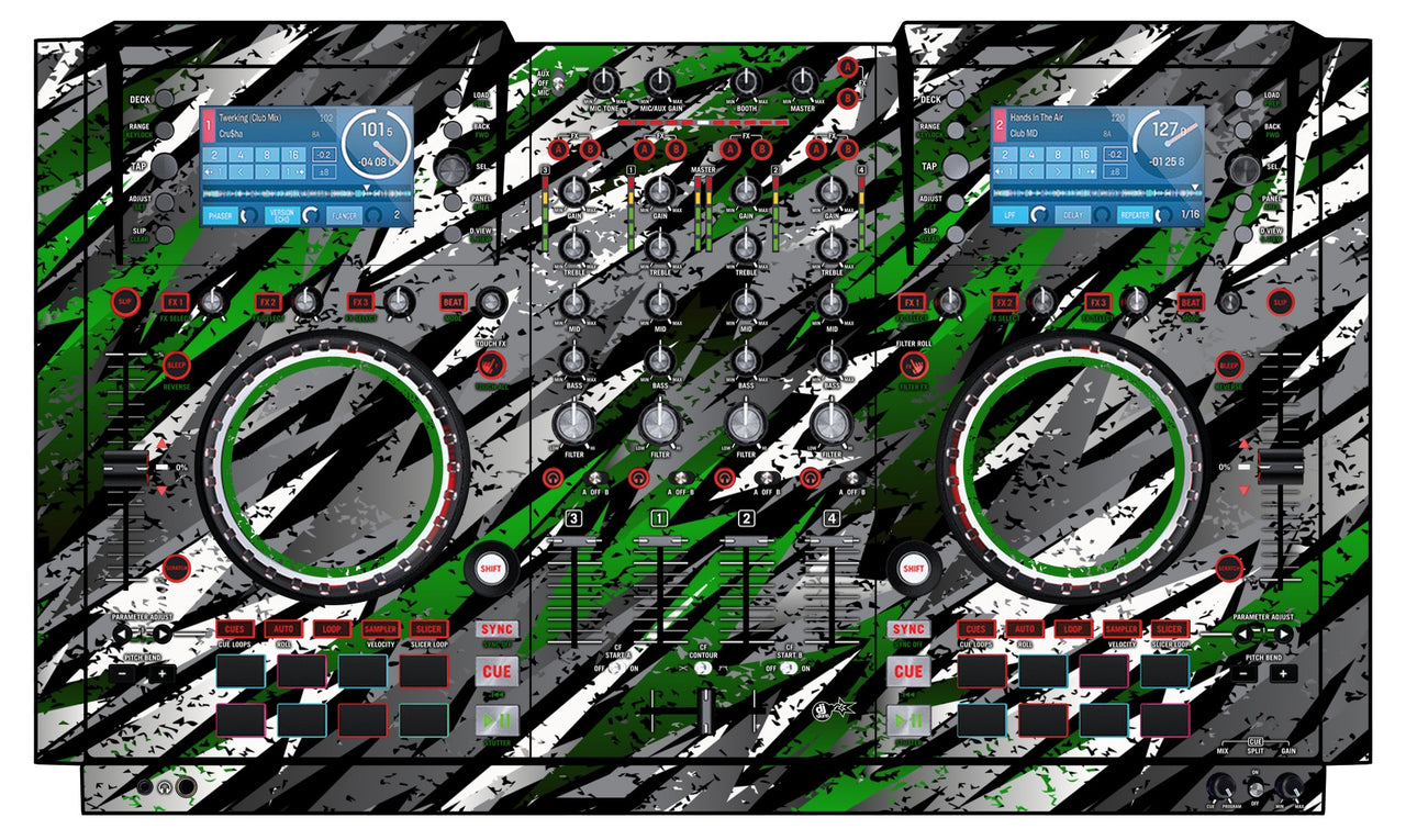 Numark NV Skin Sparkasm Green