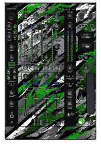 Denon DJ X 1800 Skin Sparkasm Green