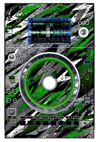 Denon DJ SC 5000 Skin Sparkasm Green