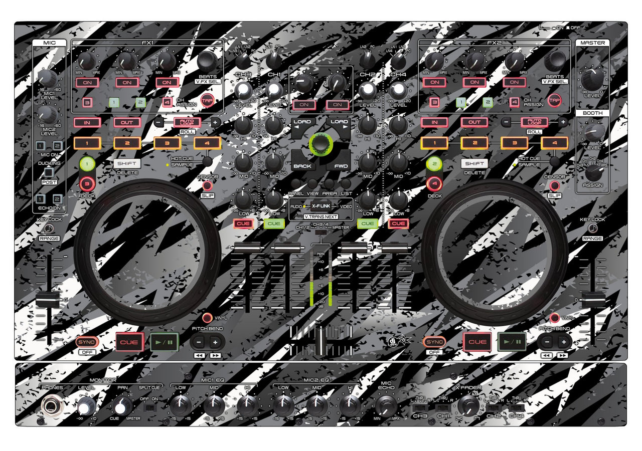Denon DJ MC 6000 MK2 Skin Sparkasm Grey