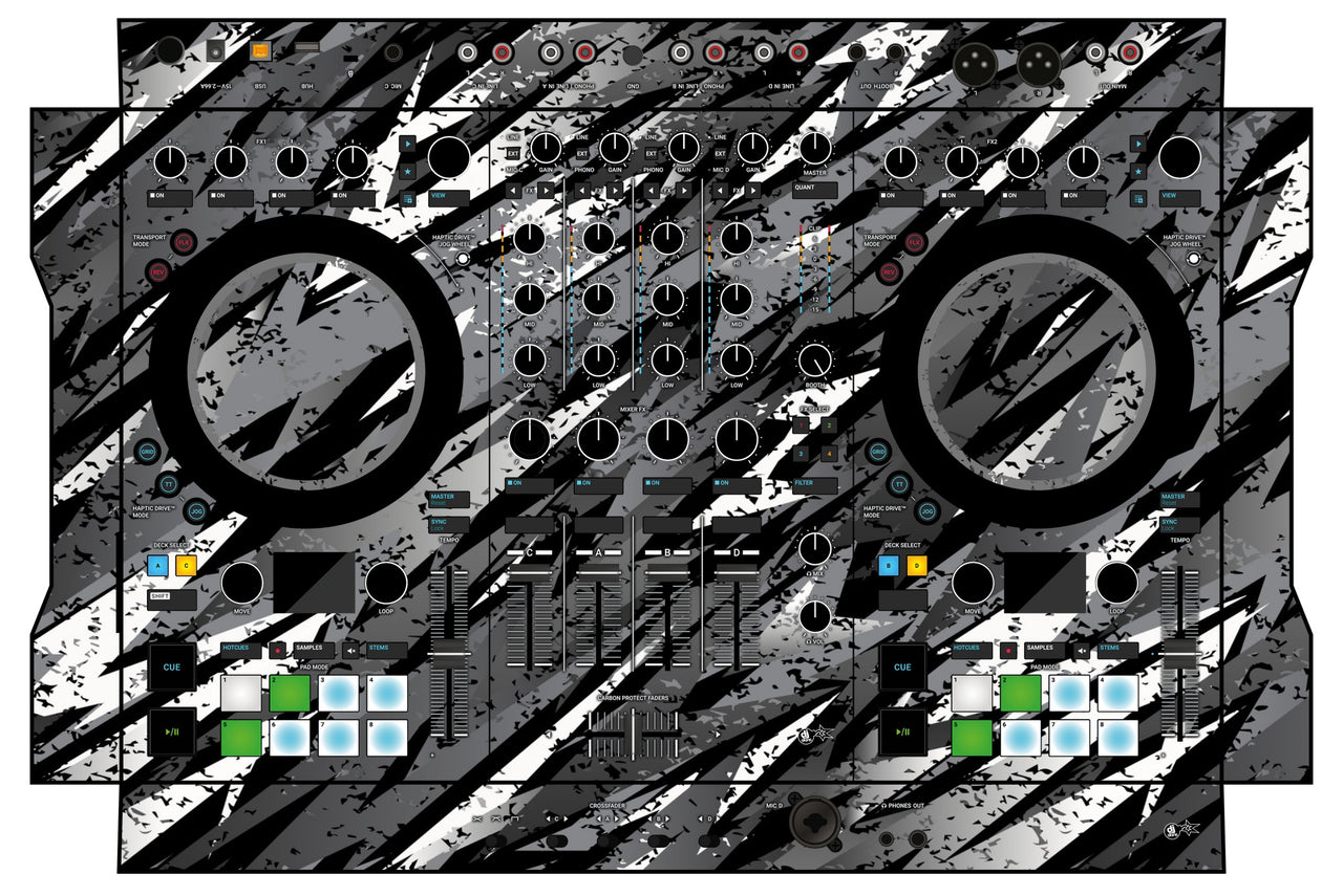 Native Instruments S4 MK3 Skin Sparkasm Grey