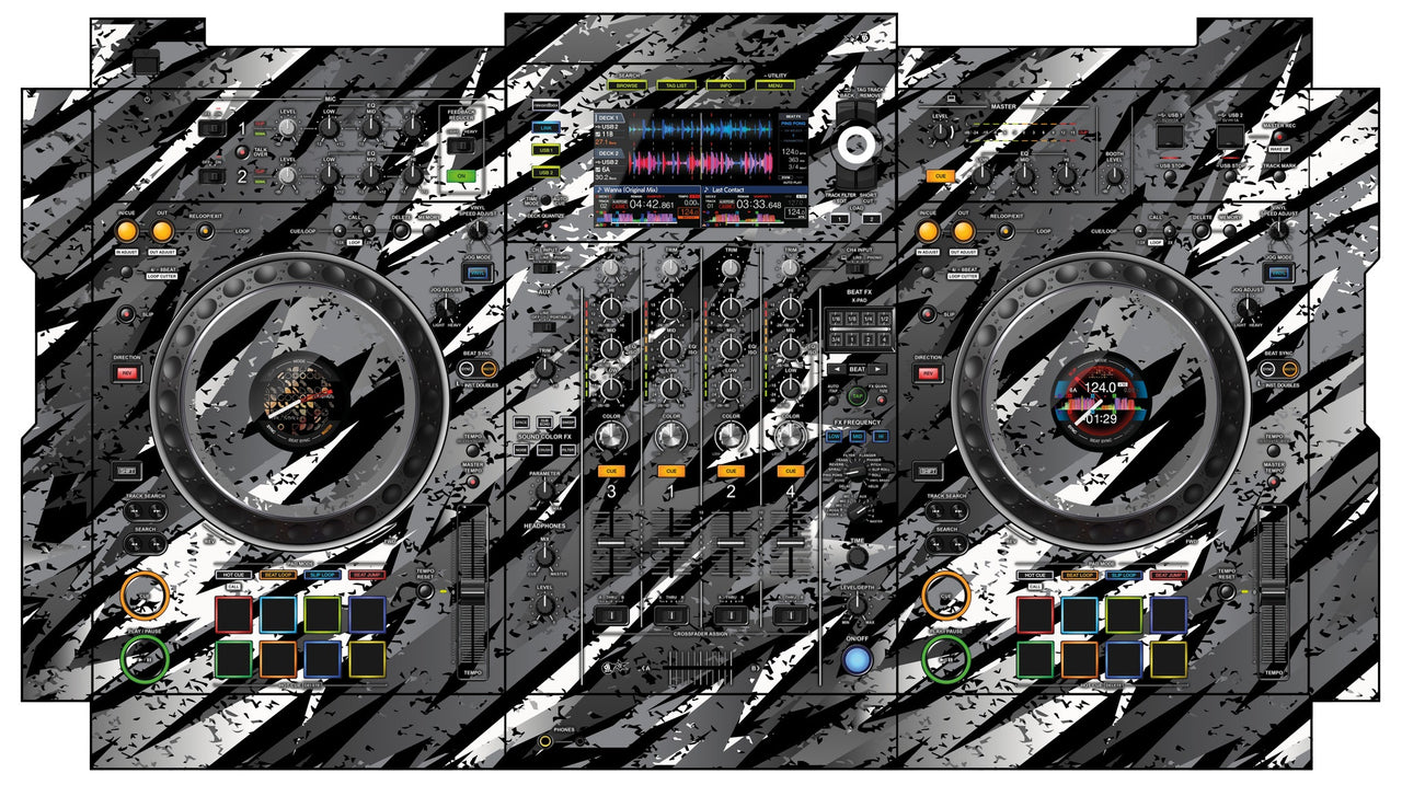 Pioneer DJ XDJ XZ Skin Sparkasm Grey