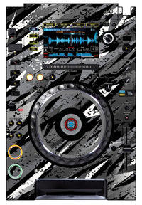 Pioneer DJ CDJ 2000 Skin Sparkasm Grey
