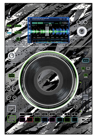 Denon DJ SC 5000 M Skin Sparkasm Grey