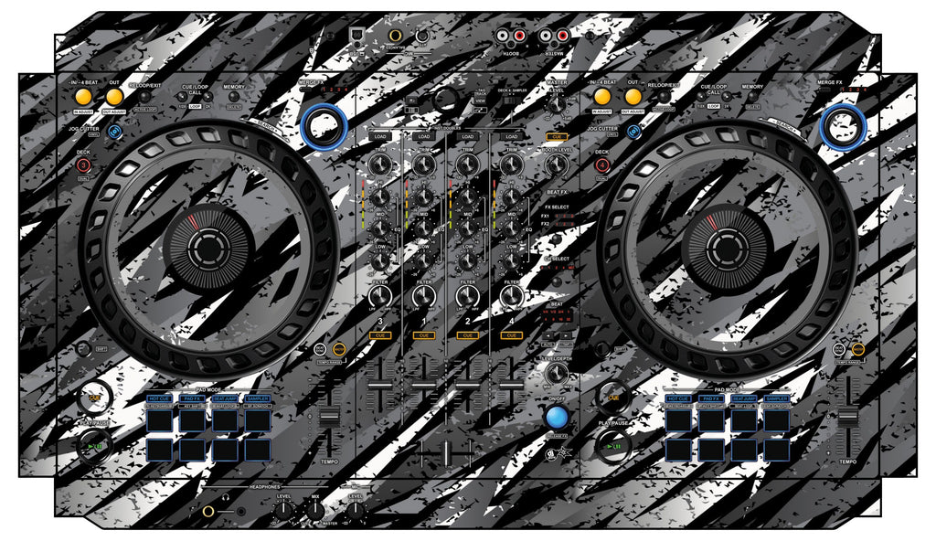 Pioneer DJ DDJ FLX6 Skin Sparkasm Grey