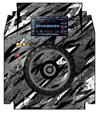 Pioneer DJ XDJ 1000 Skin Sparkasm Grey