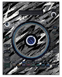 Denon DJ LC 6000 Skin Sparkasm Grey