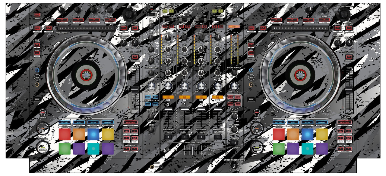 Pioneer DJ DDJ SZ Skin Sparkasm Grey