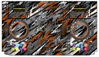 Denon DJ MCX 8000 Skin Sparkasm Orange